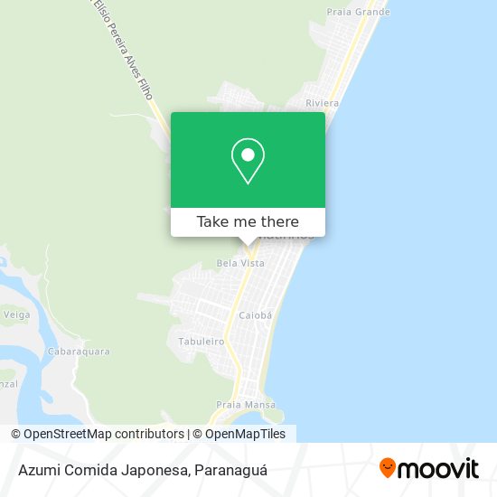 Azumi Comida Japonesa map