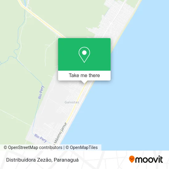 Distribuidora Zezão map