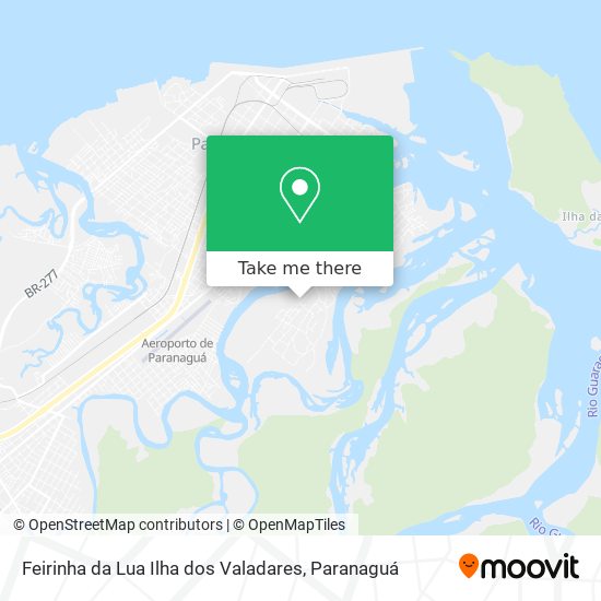 Feirinha da Lua Ilha dos Valadares map