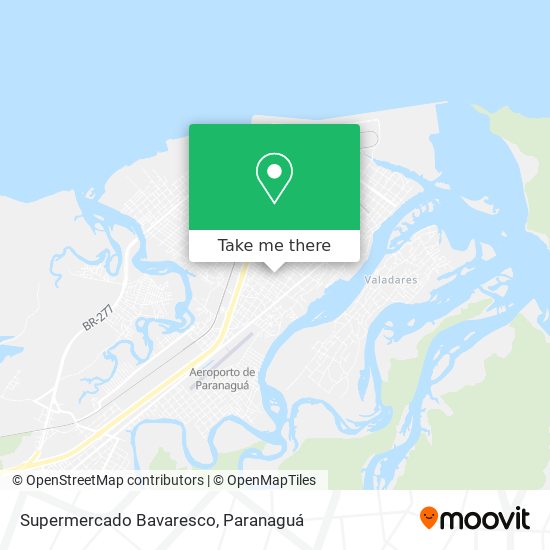 Supermercado Bavaresco map