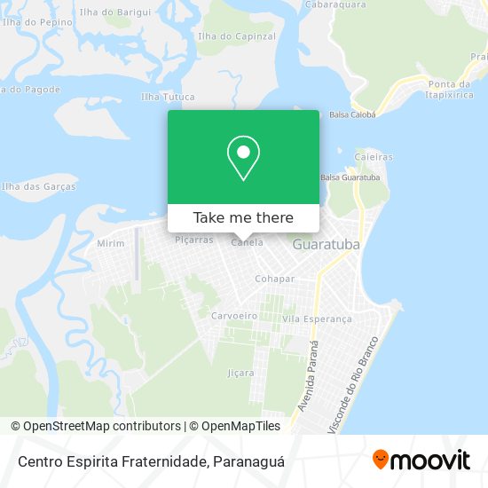 Centro Espirita Fraternidade map