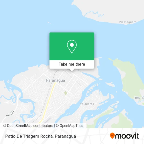 Patio De Triagem Rocha map