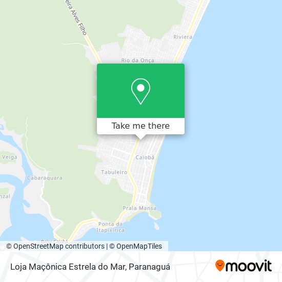 Loja Maçônica Estrela do Mar map