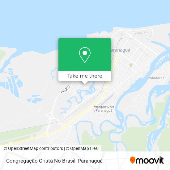 Congregação Cristã No Brasil map