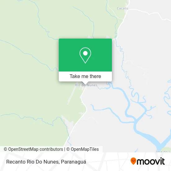 Recanto Rio Do Nunes map