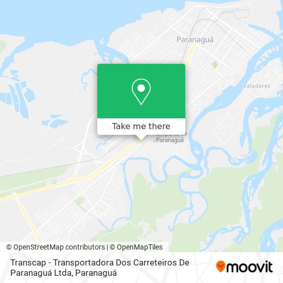 Transcap - Transportadora Dos Carreteiros De Paranaguá Ltda map
