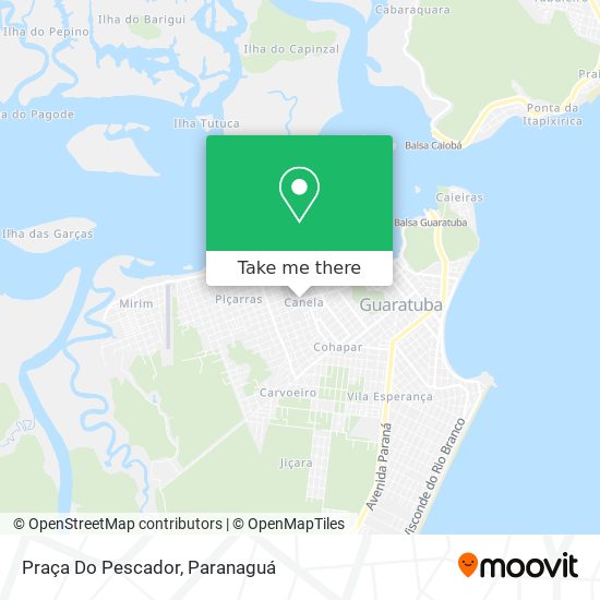 Praça Do Pescador map