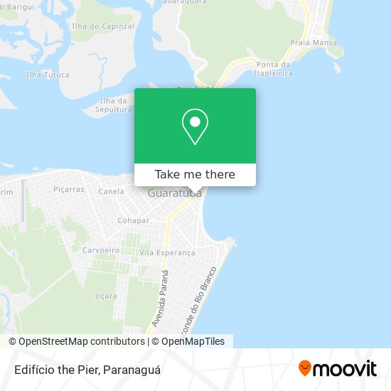 Edifício the Pier map