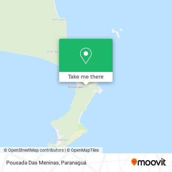 Pousada Das Meninas map
