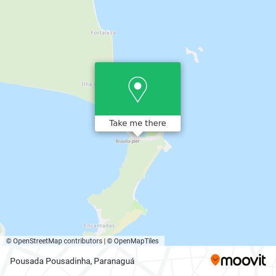 Pousada Pousadinha map