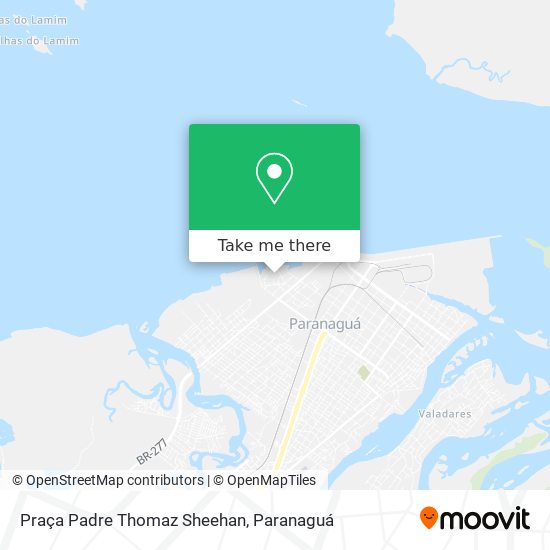 Praça Padre Thomaz Sheehan map