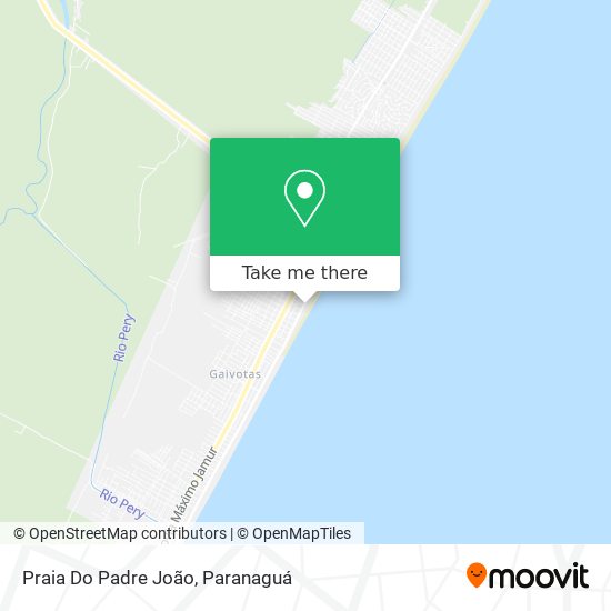 Praia Do Padre João map