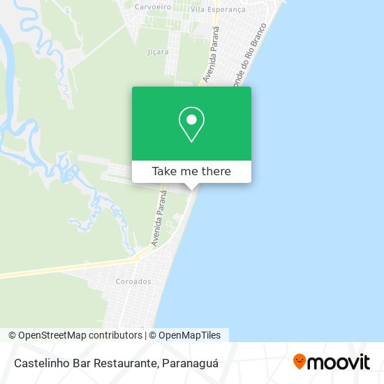 Castelinho Bar Restaurante map