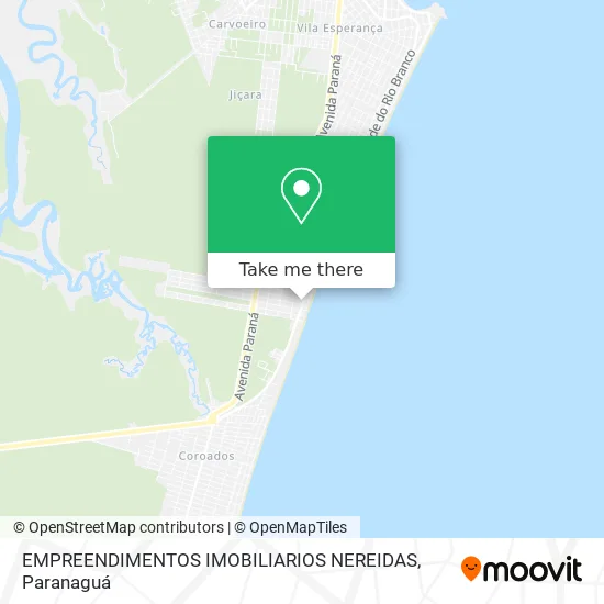 EMPREENDIMENTOS IMOBILIARIOS NEREIDAS map