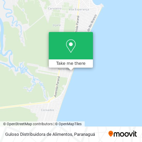 Guloso Distribuidora de Alimentos map