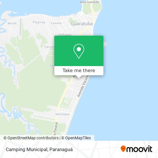 Camping Municipal map