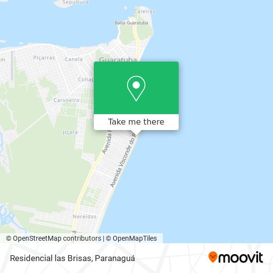 Residencial las Brisas map