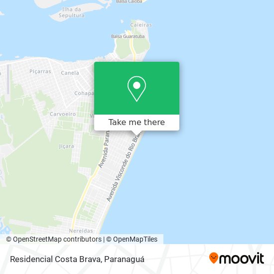 Residencial Costa Brava map