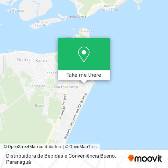 Distribuidora de Bebidas e Conveniência Bueno map