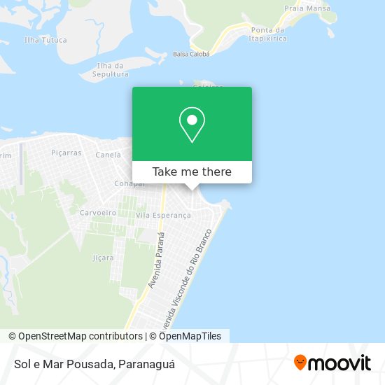 Sol e Mar Pousada map