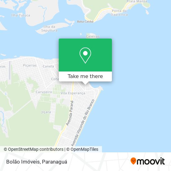 Bolão Imóveis map