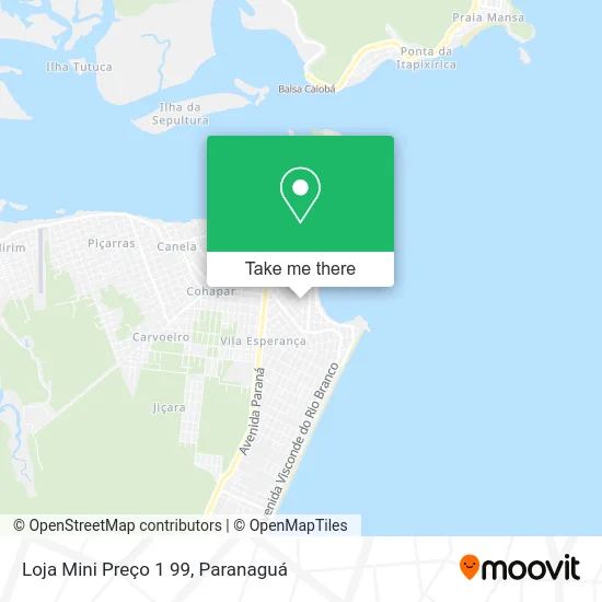 Loja Mini Preço 1 99 map