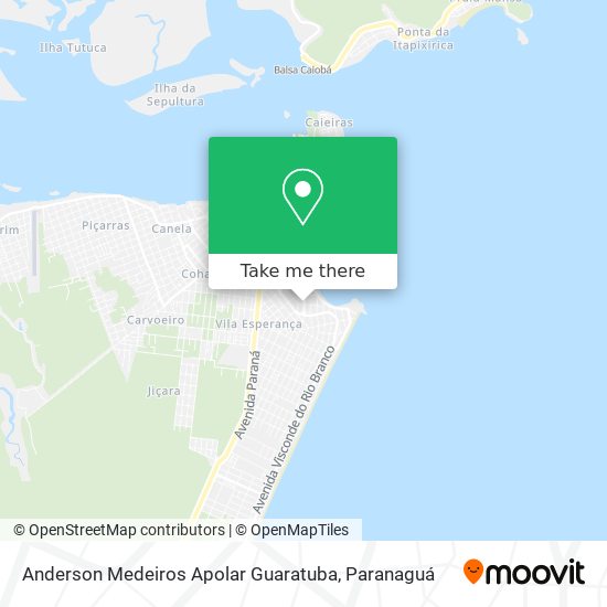 Anderson Medeiros Apolar Guaratuba map