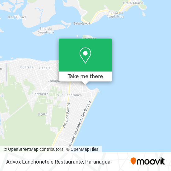 Advox Lanchonete e Restaurante map