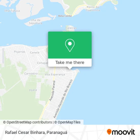 Rafael Cesar Binhara map