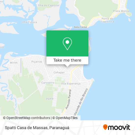 Spatti Casa de Massas map