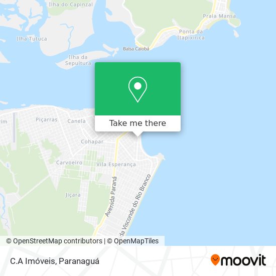 C.A Imóveis map
