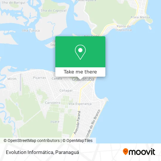 Evolution Informática map