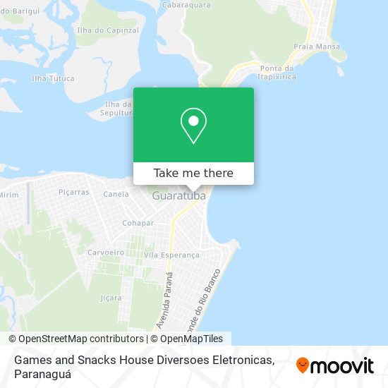 Games and Snacks House Diversoes Eletronicas map