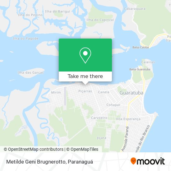 Metilde Geni Brugnerotto map