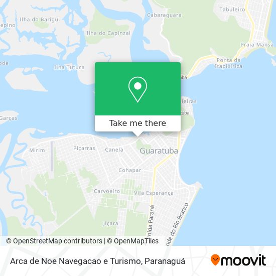 Arca de Noe Navegacao e Turismo map