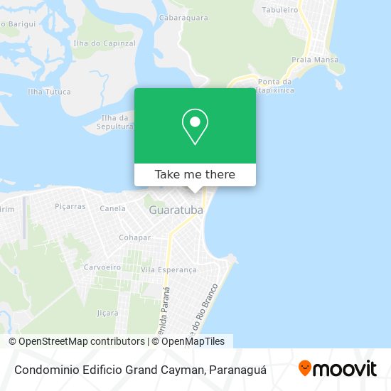 Condominio Edificio Grand Cayman map