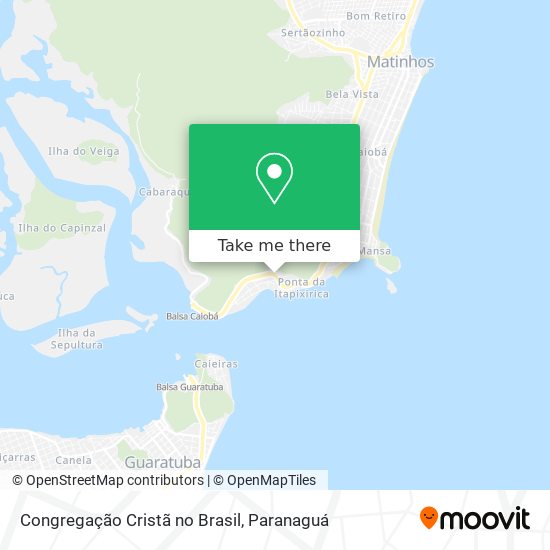 Congregação Cristã no Brasil map