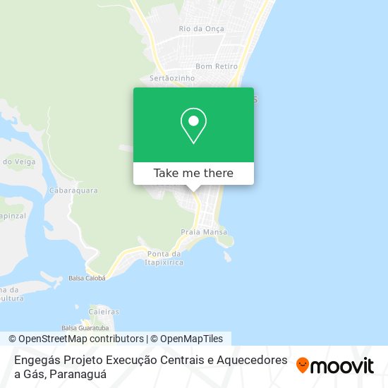 Engegás Projeto Execução Centrais e Aquecedores a Gás map