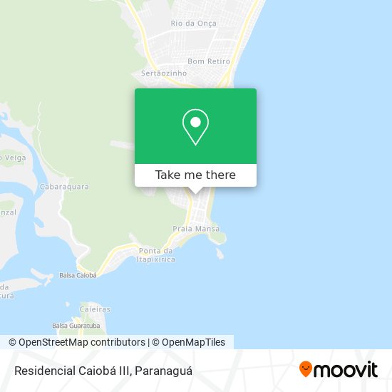 Residencial Caiobá III map
