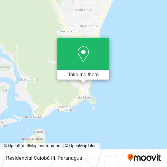 Residencial Caiobá III map