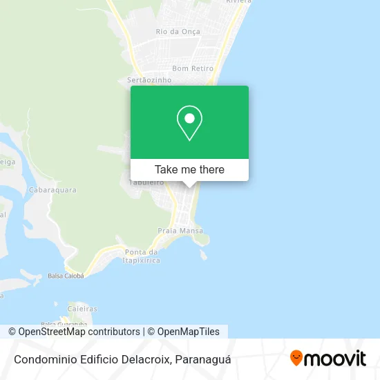 Condominio Edificio Delacroix map