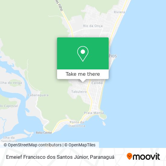 Emeief Francisco dos Santos Júnior map