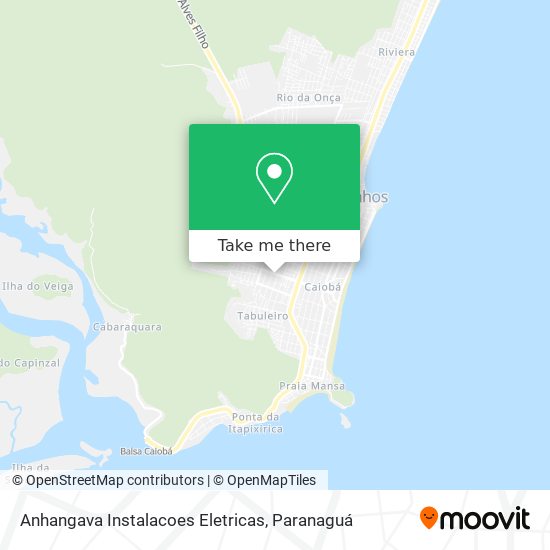 Anhangava Instalacoes Eletricas map