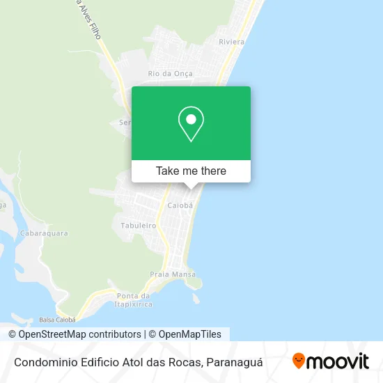 Condominio Edificio Atol das Rocas map