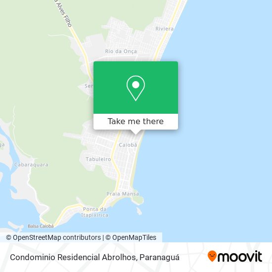 Condominio Residencial Abrolhos map