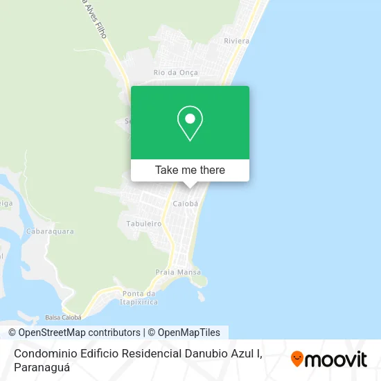 Condominio Edificio Residencial Danubio Azul I map