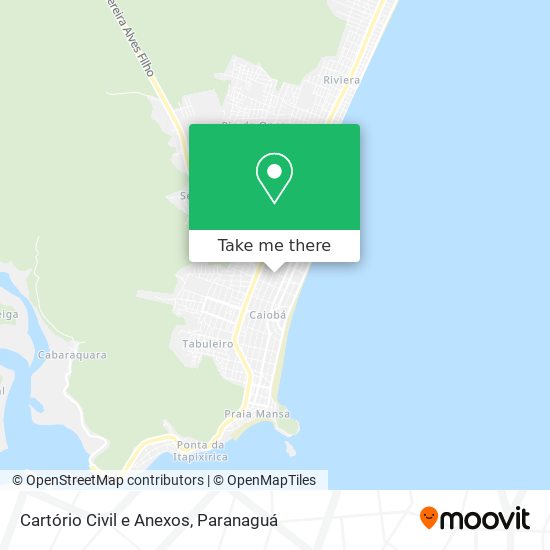 Cartório Civil e Anexos map
