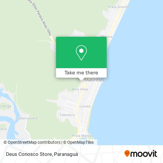 Deus Conosco Store map
