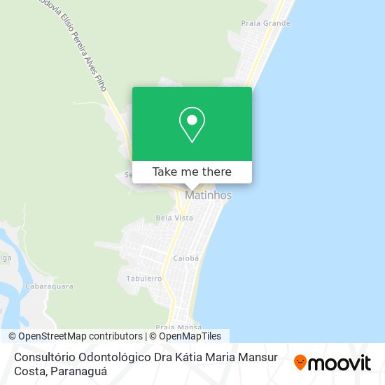 Consultório Odontológico Dra Kátia Maria Mansur Costa map