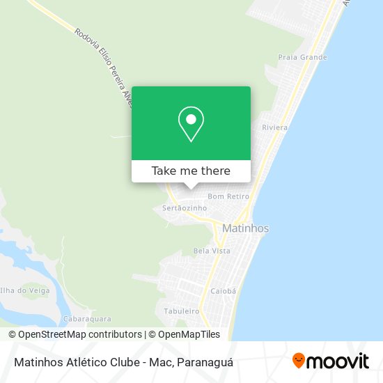 Matinhos Atlético Clube - Mac map
